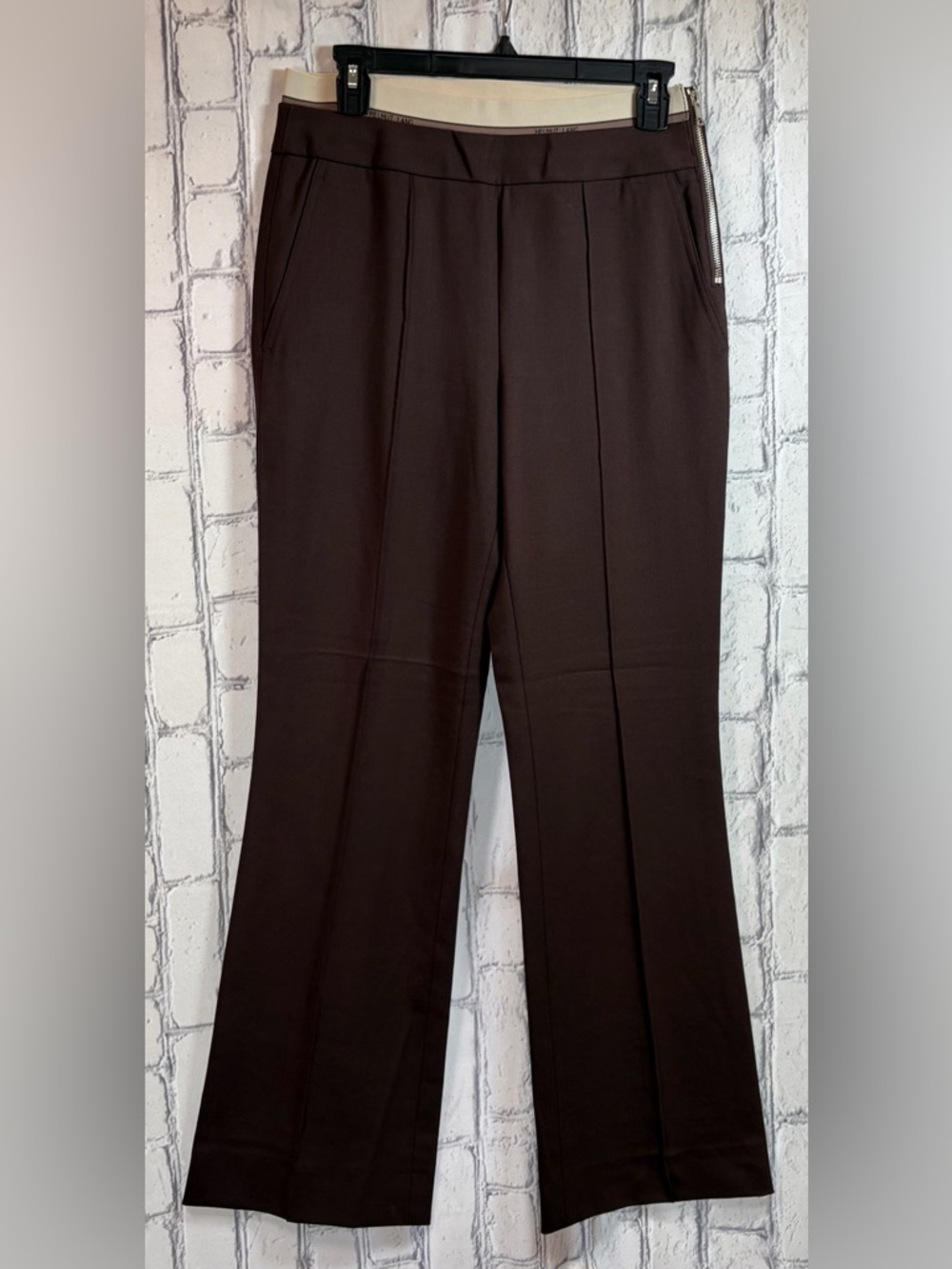 Helmut Lang Size:4 Women’s Dark Brown Tailored Straight Legs Pant